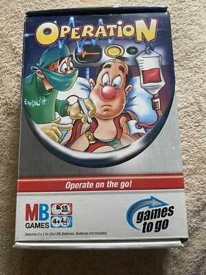 Operation Game - Games To Go by MB 2005 - Travel Version (4yrs+) ~ Complete - Image 1 of 4
