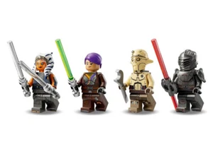 LEGO STAR WARS 75362 T-6 Jedi Shuttle Ahsoka Tano Sabine Marrok Professor Huyang - Imagen 1 de 5