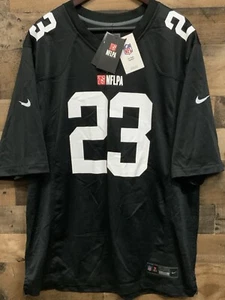 Nike Oakland/Las Vegas Raiders Jersey Men's XL Black Customized #23 Home - Picture 1 of 9