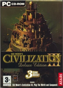 Civilization III + World+CONQUEST COMPLETE DELUXE Italian Edition PC NEW&SEALED - Picture 1 of 1