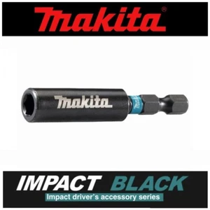 Soporte de broca de destornillador magnético negro Makita Impact inserto de torsión brocas de mandril - Imagen 1 de 13
