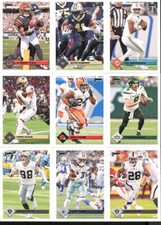 (18) 2023 PANINI DONRUSS RETRO 1993 NO SAME TUA TAGOVAILO, ALVIN KAMARA,.....