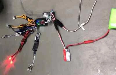 Simulation Light Controller 12 LED System Kit for 1/10 1/8 RC Car Truck BUGGY - Image 1 of 4