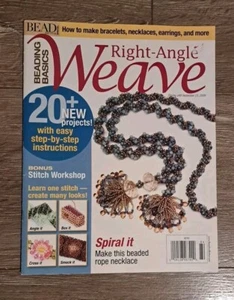 Revista especial de colección 2008 con abalorios básicos de tejido en ángulo recto - Imagen 1 de 4
