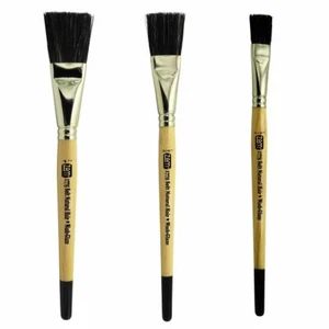 Juego de cepillos de lavado/esmalte de cabello buey suave AS-190 3 piezas - Imagen 1 de 5
