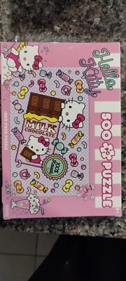 Rompecabezas de 500 piezas Hello Kitty Bows--NUEVO EN CAJA chocolate con leche Foto 1 de 4
