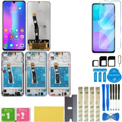 For Huawei Honor 20 Lite HRY-LX1T Touch Screen Lcd Display Digitizer + Frame - Image 1 of 4