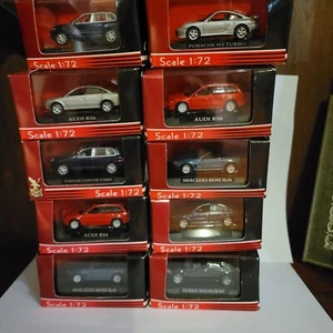 Yat Ming Road Signature Die Cast metal collection scale 1:72 lot 10 luxury cars - Picture 1 of 13