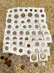 Us Coins Lot 76 vintage and error coins - Picture 1 of 12