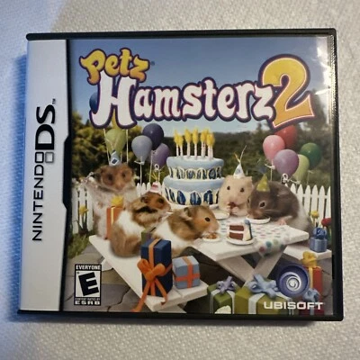 Petz Hamsterz 2 For Nintendo DS Complete In Box With Game, Case, Manual,  Cards - Image 1 of 3