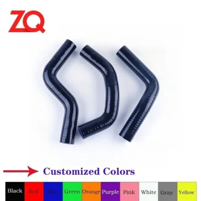 Kit de manguera de refrigerante de radiador de silicona negra para Suzuki SWIFT 1.3L G13 GTI 1989-2000 Foto 1 de 4