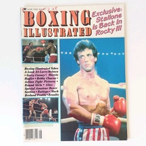 Vintage Boxing Illustrated June 1982 Stallone Rocky III Cover | No.6 Vol.24 - Picture 1 of 14