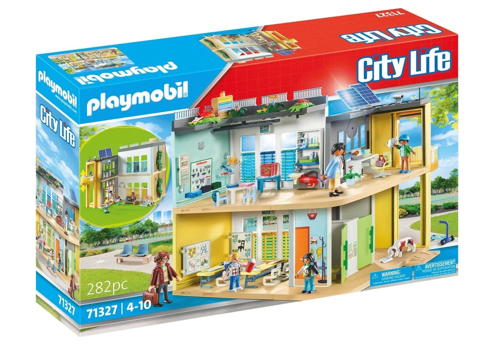 PLAYMOBIL #71327 Large School Building Set NEW! - Image 1 of 1
