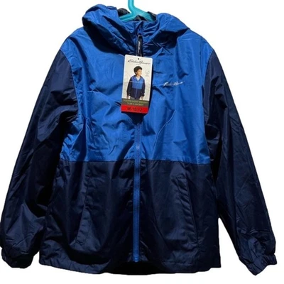 Chaqueta Eddie Bauer Niño 3 en 1 Azul Marino Talla Mediana Nueva con Etiquetas Foto 1 de 4