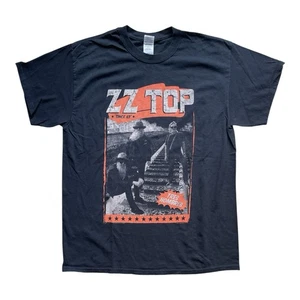ZZ Top 2018 Tour Band T-Shirt Tres Hombres Mens Size Large - Picture 1 of 8
