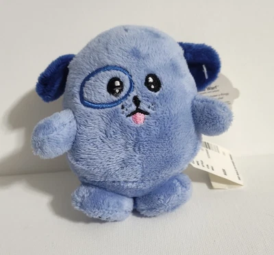 Neopets Blue Warf Petpet 4 дюйма плюшевый 2004 винтажный ограниченный выпуск с бирками - Изображение 1 из 4