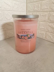 Yankee Candle Large Jar 2 Wick Tumbler Japanese Blossom World Journeys 2015 - Bild 1 von 5