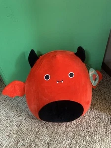 Squishmallows Dante 12" Devil Halloween NWT - Picture 1 of 2
