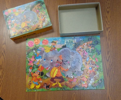 Rompecabezas Springbok vintage 1973 niños Disney on Parade 48 piezas ¡completo bonito! Foto 1 de 4
