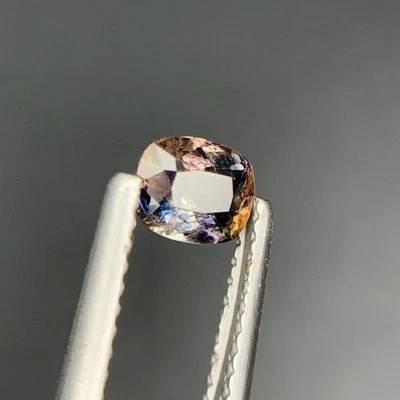 Blue Phantom Axinite Cushion Cut Multi Colour Blue Phantom Ultra Rare Axinite - Image 1 of 4