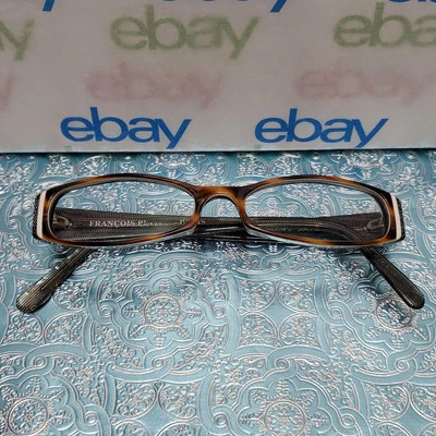 FRANCOIS PINTON PARIS FRACTION D682 Marrón/Negro 50□18 140 Monturas de Anteojos Solo Foto 1 de 4