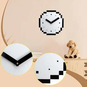 Wall Clock Ornament Decorative Art Clock for Studio,Study Room,Dining - Picture 1 of 7