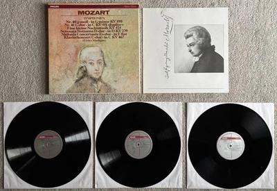 Mozart - Symphonies Nos. 40 & 41 etc.- Maazel - Philips 3x stereo LP - 420 030-1 - Image 1 of 4