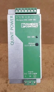 Phoenix Contact 2938581 QUINT-PS-100-240AC/24DC/5 Netzteil 24VDC @ 5 Amp - Bild 1 von 7