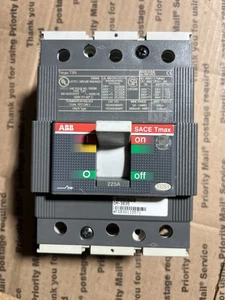 ABB SACE TMAX T3N 225 Circuit Breaker 225 Amp - Picture 1 of 5