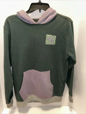 Billabong Boys United Soft Fleece Pouch Pocket Logo Pullover Hoodie, Raven,/XL - Image 1 of 4