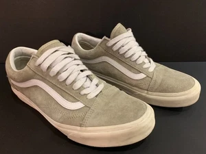 Vans Old Skool Pig Suede – Oatmeal – Men’s 9.5 - Women's 11– Classic Skate Shoes - Picture 1 of 5