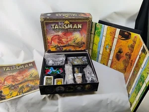 Talisman The Magical Quest Revised 4th Edition Board Game Mostly Complete Set - Picture 1 of 8