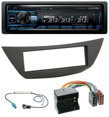 Alpine USB Bluetooth DAB MP3 Autoradio für Renault Laguna 3 (ab 2008) - Bild 1 von 4