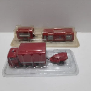 Lot Solido Fire Truck - Iveco Eurocargo 1:60 Moto Pompe + Spécial Units #1 #41 - Picture 1 of 11