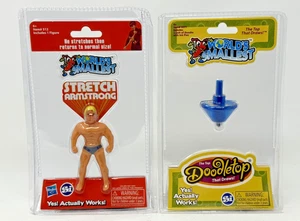 Weltweit kleinstes Stretch Armstrong & DoodleTop blau - Bild 1 von 7