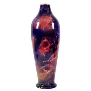 Wilkinsons Pottery Vase Oriflamme John Butler Space Cosmos Nebular h32cm 1900s - Picture 1 of 15
