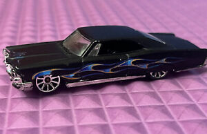 Hot Wheels 2007 Mystery Cars '65 Bonneville Black W/Blue Flames Loose