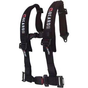 Beard Seats 880-220-02 2x2 4-Point Auto-Style Buckle Safety Harness w/ Pads - Picture 1 of 4
