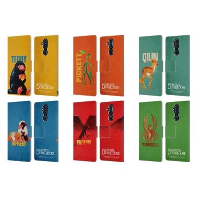 FANTASTIC BEASTS: SECRETS OF DUMBLEDORE BADGES LEATHER BOOK CASE NOKIA PHONES - Image 1 of 4