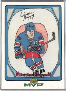 1999-00 Upper Deck MVP Draw Your Own Trading Card #W13 Wayne Gretzky