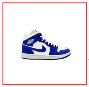 Air Jordan 1 Mid Kentucky Blue (W) (Preloved) UK 6 - Picture 1 of 5