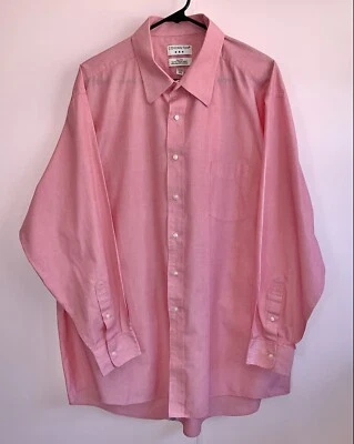 Covington Mens 2XL Long Sleeeve Button Up Dress Shirt Easy Care Lifetime Collar - Image 1 of 4