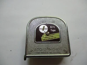 Vintage Triple Check 8 Ft. Tape - Picture 1 of 3