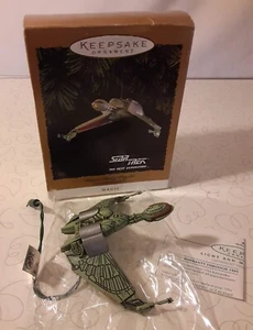 Hallmark Andenken Ornament Klingon Greifvogel Star Trek Magic Lights 1994 - Bild 1 von 3
