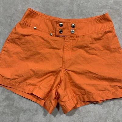 Ralph Lauren Womens Shorts Sz 6 Polo Sport Bright Orange 4-Button - Image 1 of 4
