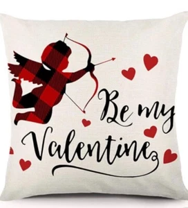 Valentine’s Day Be mine 18x18 Pillow Cover - Picture 1 of 1