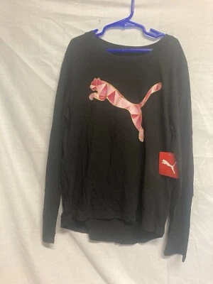 Girls Long sleeve Puma Shirt Size Large (12-14) - Image 1 of 3