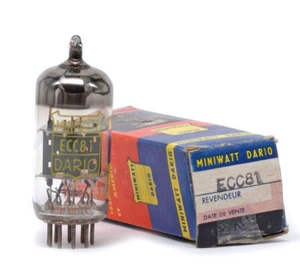 ECC81/12AT7 DARIO NOS BRITISH MULLARD Tube Valvula Röhre Lampe Valve 진공관 真空管 电子管 - Picture 1 of 1