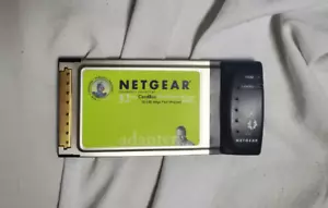 Netgear CardBus Mobile Adapter 100Mbps Fast Ethernet FA511 32-Bit - Picture 1 of 3