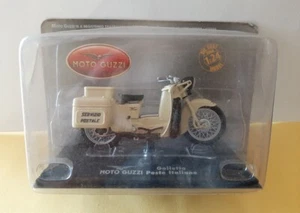 Die Cast 1/24 Moto Guzzi Galletto Poste Italiane - Foto 1 di 1